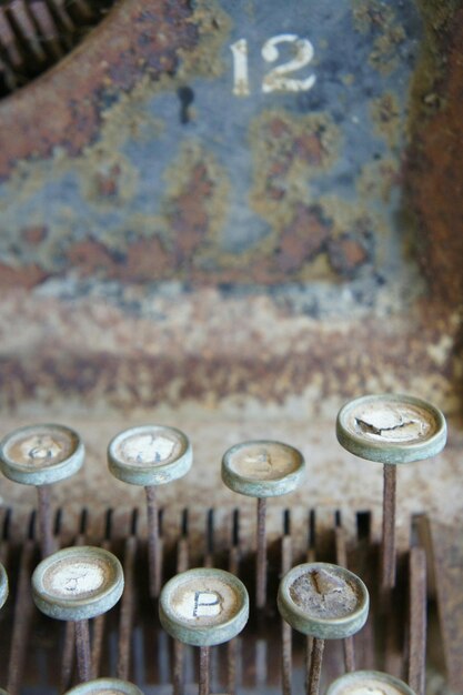 Photo old typewriter