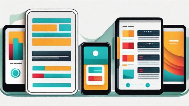 Photo optimizing user experience on mobile websites