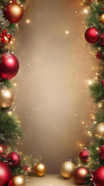 Photo panorama widescreen background template gentle classic texture for holiday christmas party celebrati