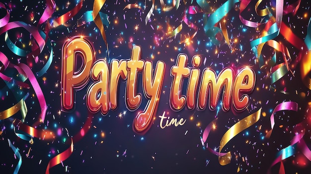 Photo party time celebration