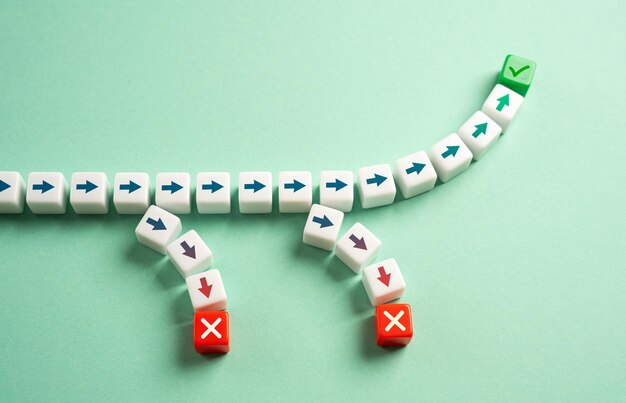 Photo reach a successful solution to the problem