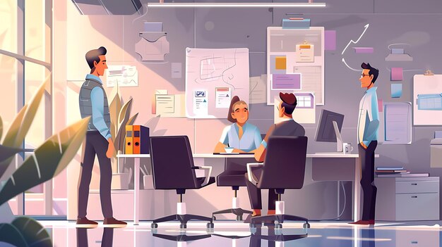 Photo render illustration design concept background modern