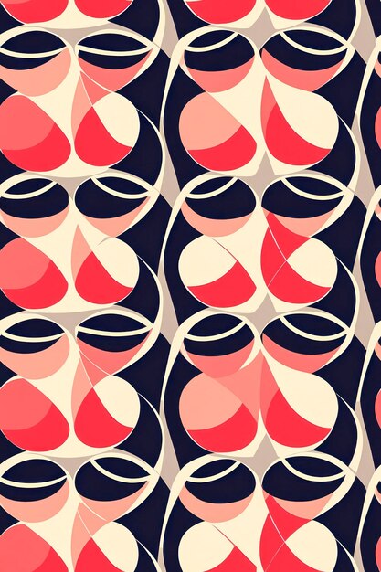 Photo seamless geometric pattern color print