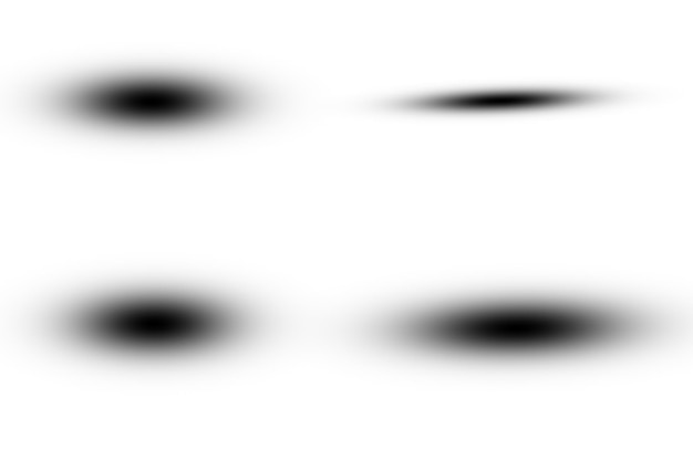 Photo shadow overlay effect on white background design element