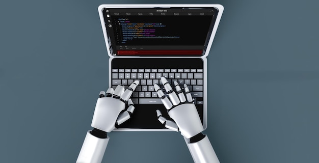 Photo software development programming on computer screen for modish application and program coding