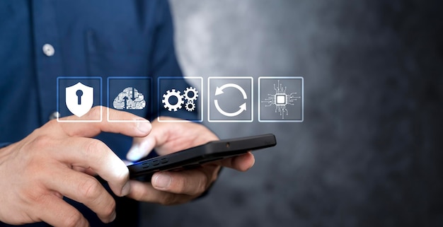 Photo software update or operating system upgrades to keep your device up