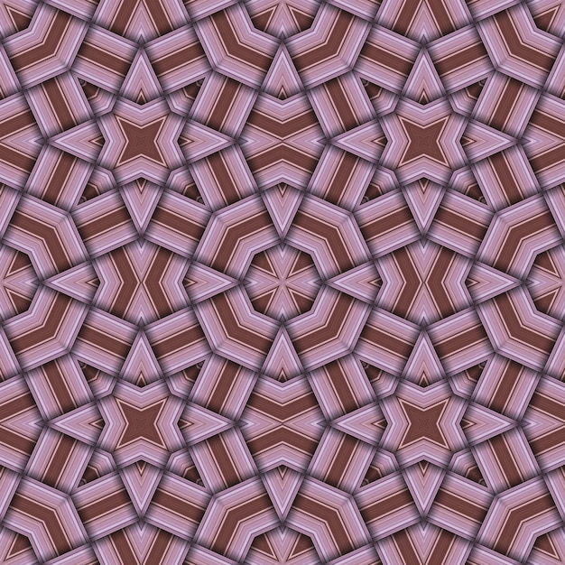 Photo star seamless pattern woven pattern of lines