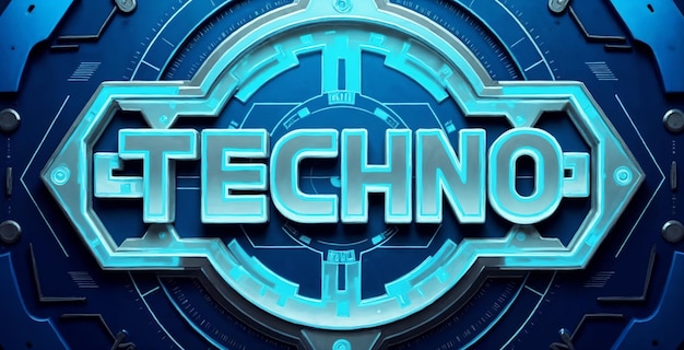 Photo techno logo design