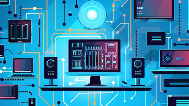 Photo technology clipart