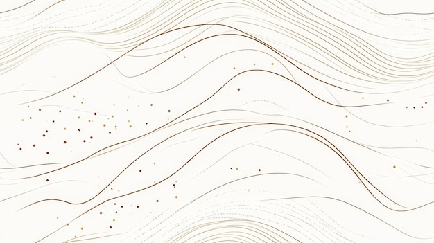 Photo this is a minimalistic abstract line pattern design featuring elegant and modern elements