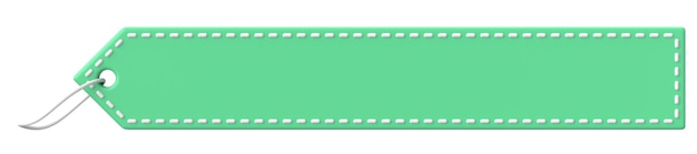 Photo title label header label 3d illustration