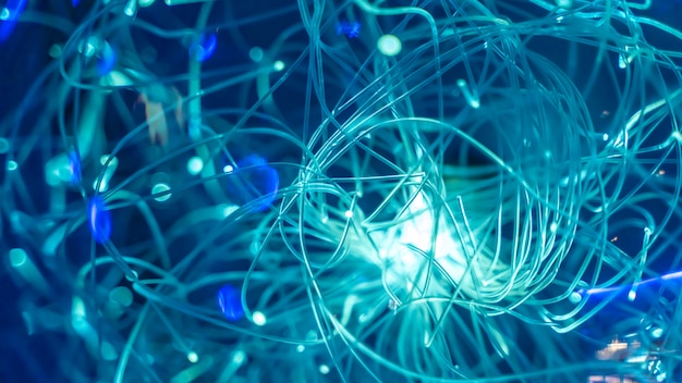 Photo twist lighting background