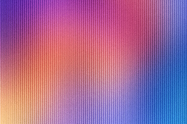 Photo vibrant gradient with vertical ribbed texture