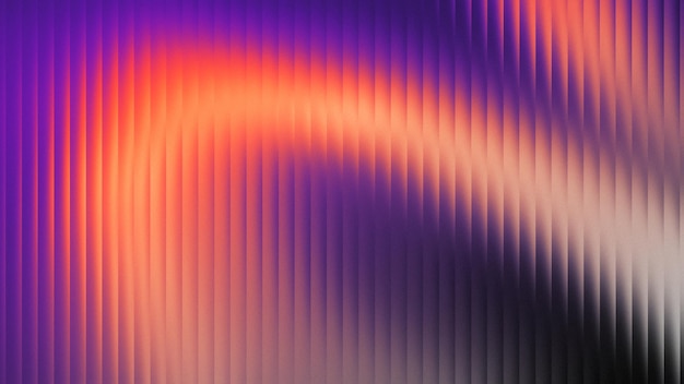 Photo vibrant wavy gradient with ribbed texture background