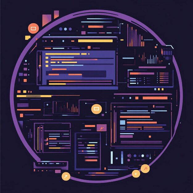 Photo a visual guide to popular web development frameworks such as react angular and vue