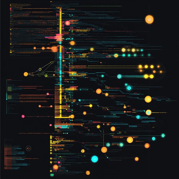 Photo a visual representation of a code debugging process with highlighted errors and fixes