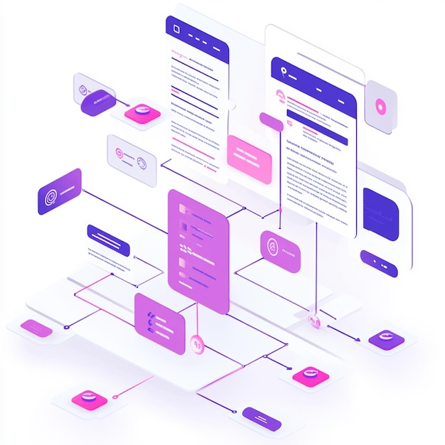 Photo a visual of a websites structured data implementation with schema markup examples
