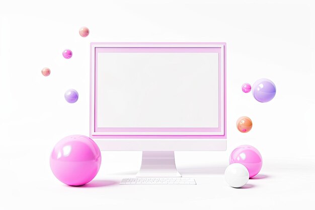 Photo web design icon error system 3d illustration