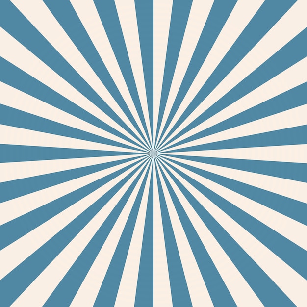 Photo white and blue sunburst pattern background
