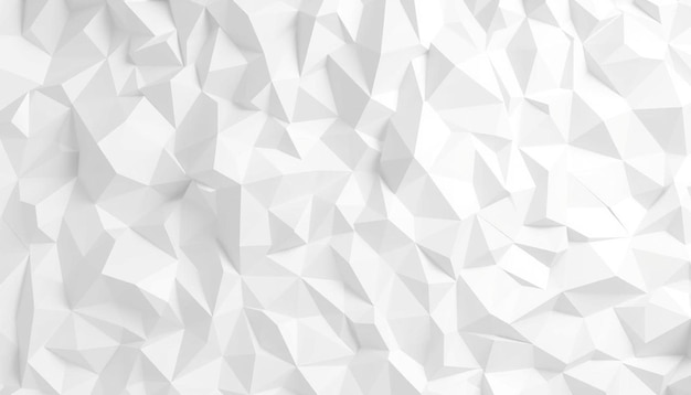 Photo a white sheet of paper with a pattern of triangles