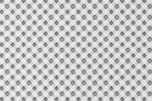 Photo white wicker pattern as background extreme closeup