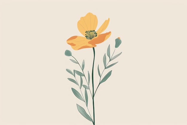 Photo wildflower asteraceae daffodil blossom