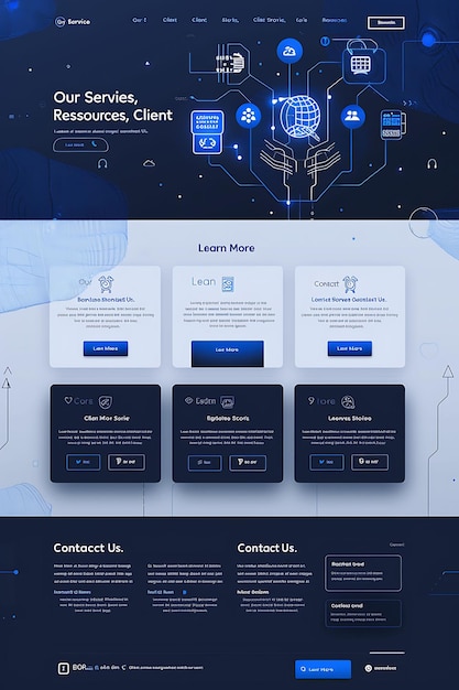 Photo z pattern layout with scroll animations structured website l autumn theme layout idea designs