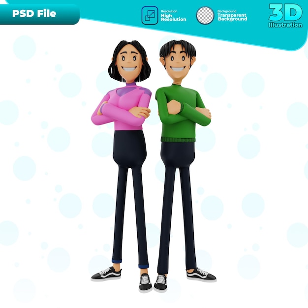 PSD 3d closeup gesture