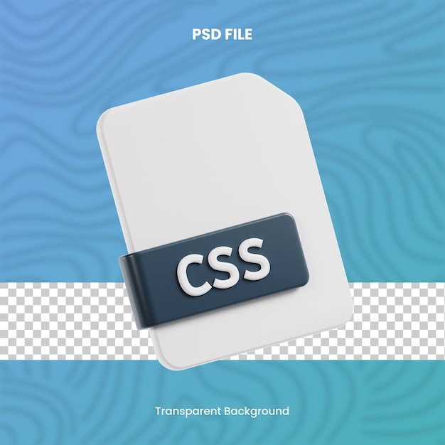PSD 3d css 3d render file format 3d set high quality isolated render