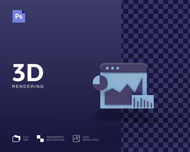 PSD 3d data analysis illustration
