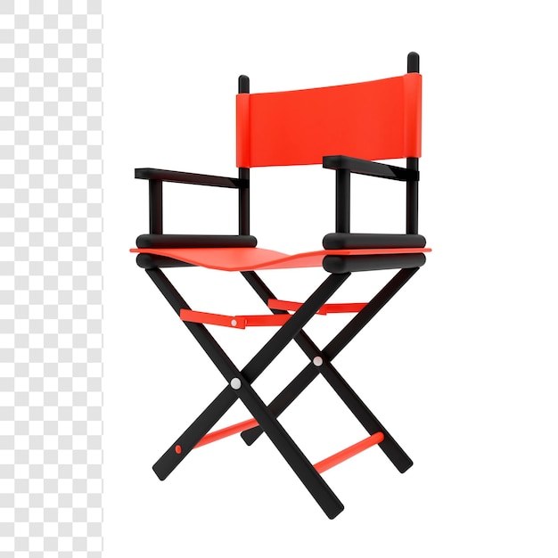 PSD 3d director chair