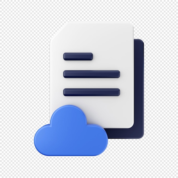 PSD 3d document and file cloud save