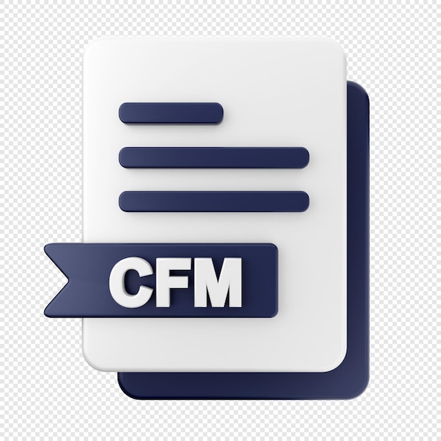 PSD 3d file icon illustration