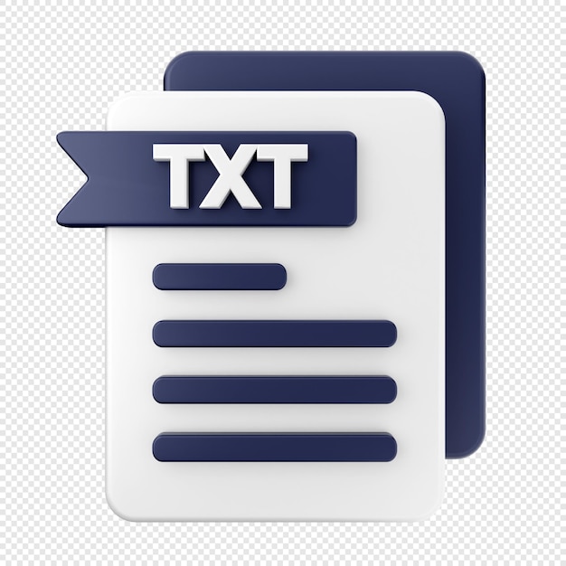 PSD 3d file icon illustration