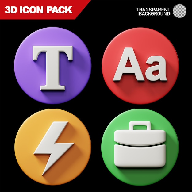 PSD 3d icon pack 26