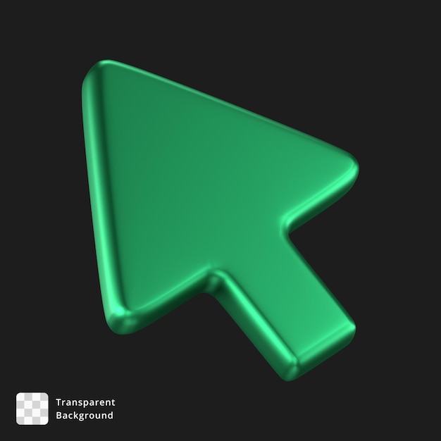 PSD 3d illustration of an abstract object