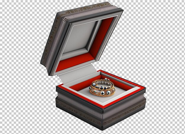 PSD 3d jewelry box