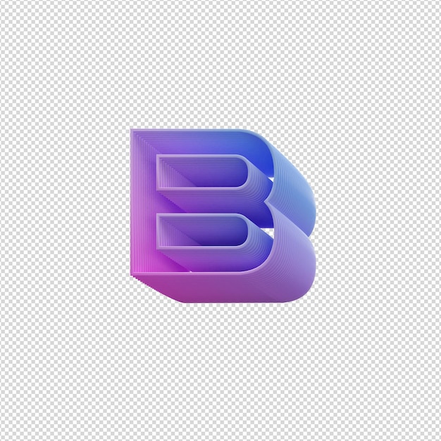 PSD 3d neon text alphabets