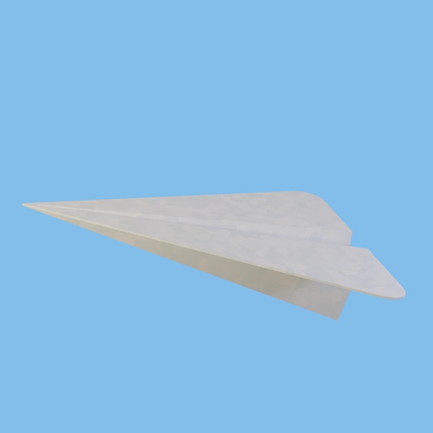 PSD 3d paper plane