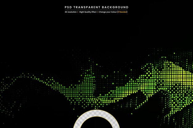 PSD 3d render of a network communications on transparant background