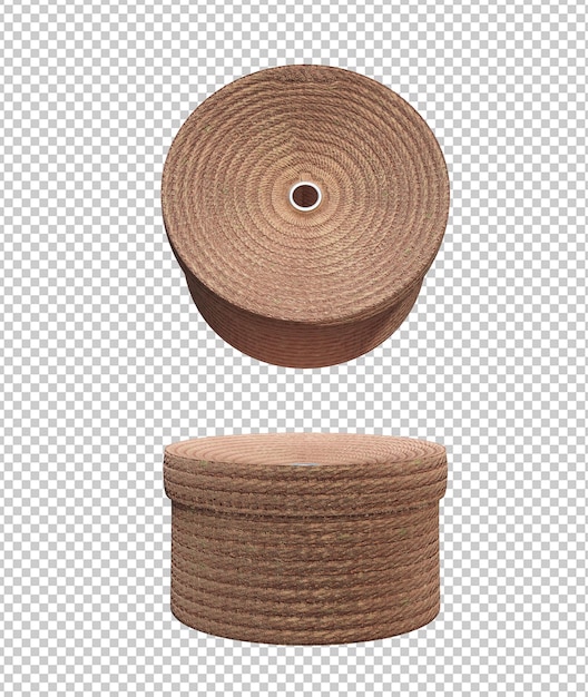 PSD 3d rendering furniture and accessory