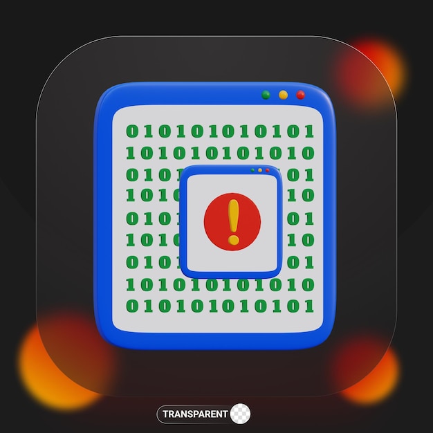 PSD 3d rendering warning message coding program