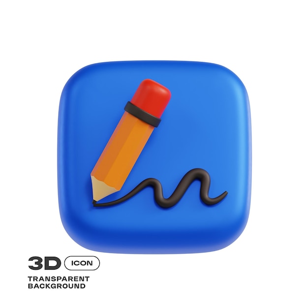 PSD 3d user interface icon png template