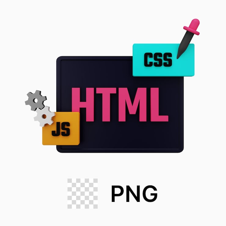 3d web programming html css js illustration