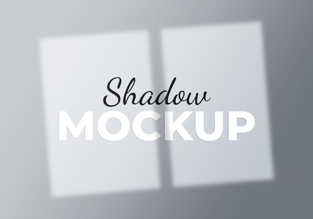 PSD abstract background window shadow mockup light concept on a white wall