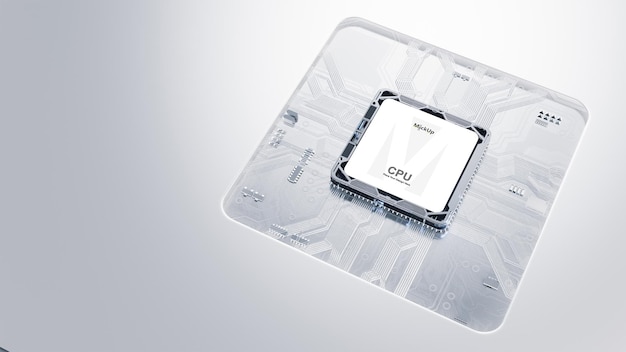 PSD abstract circuit board. space on processor or cpu can be used text input or banner.