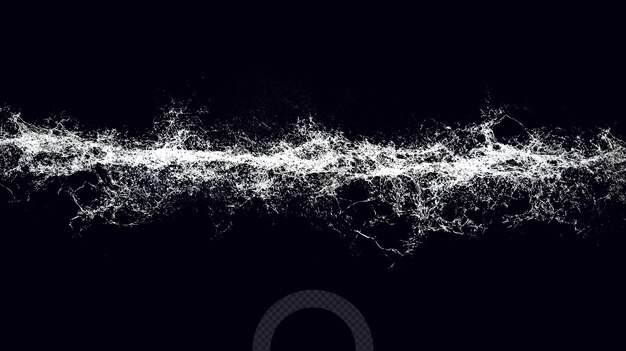 PSD abstract representation of light illuminating a dark background