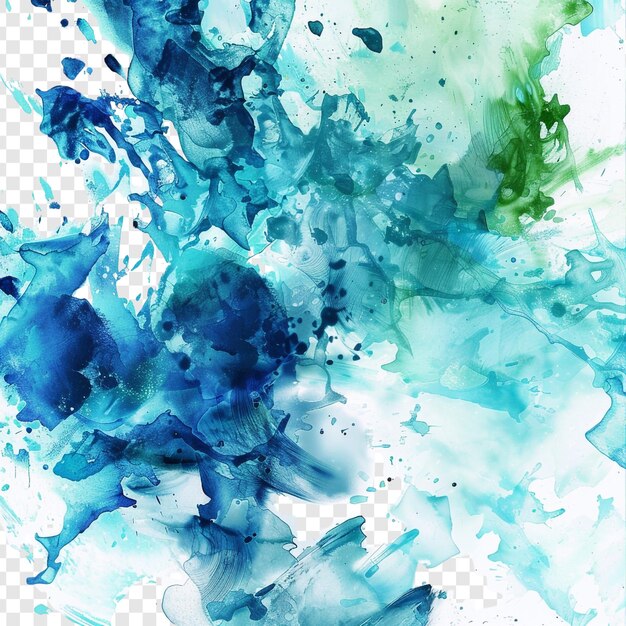 PSD abstract watercolor art