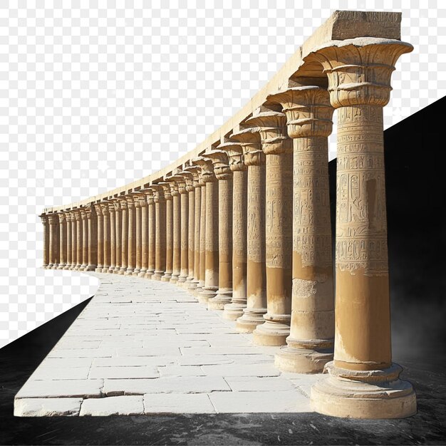 PSD ancient roman columns