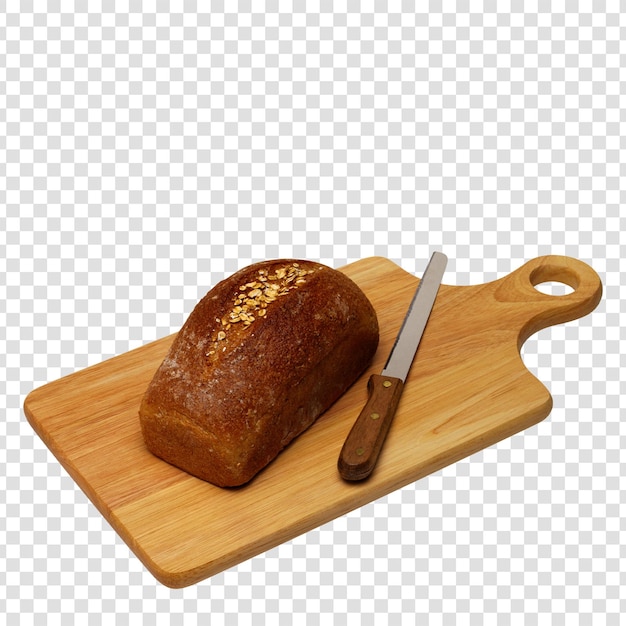 PSD artisan wheat bread